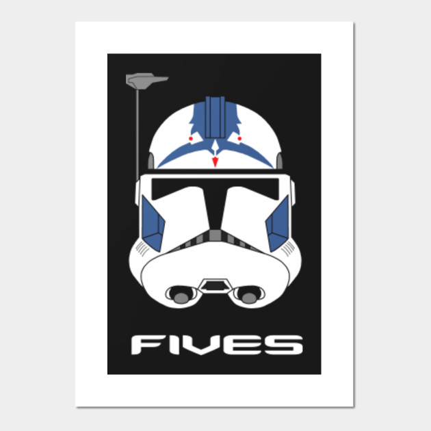 Fives Phase II - Clone Trooper - Posters and Art Prints | TeePublic